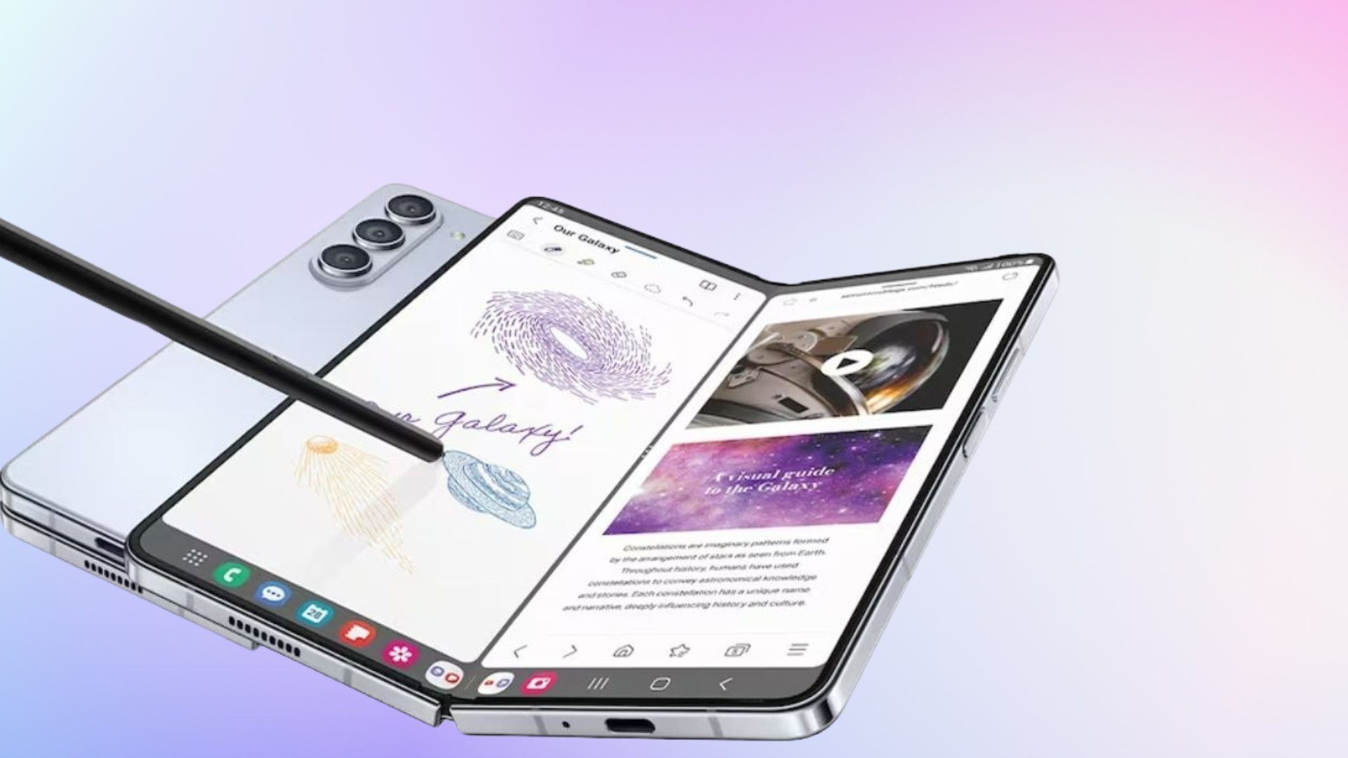 گوشی سامسونگ Galaxy Z Fold 6 Ultra در راه است