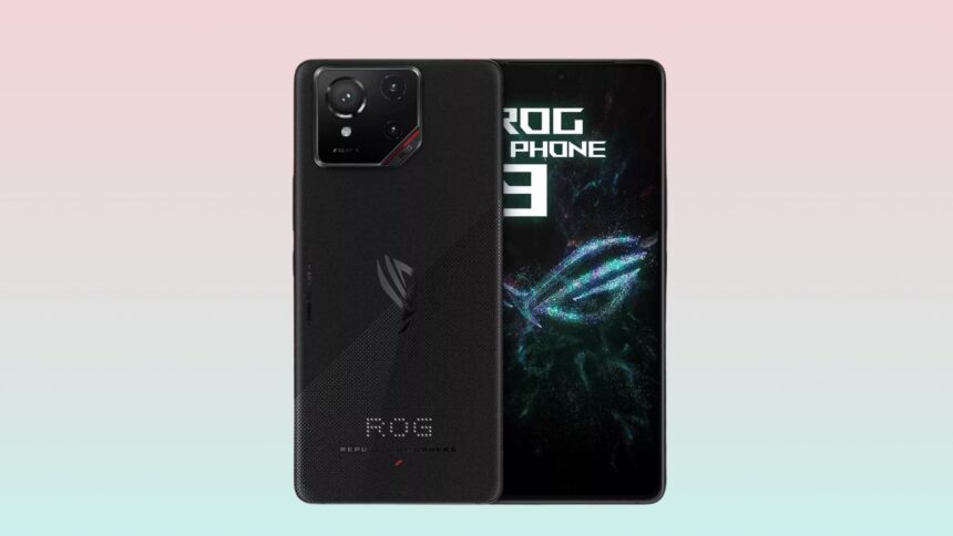 ویژگی های کلیدی گوشی ایسوس ROG Phone 9 لو رفت