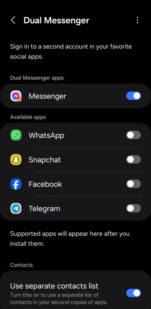 Dual Apps