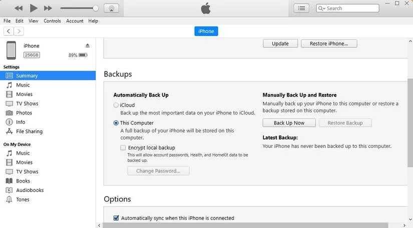 iTunes
