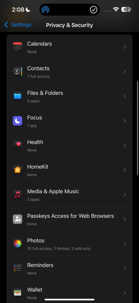 Privacy & Security