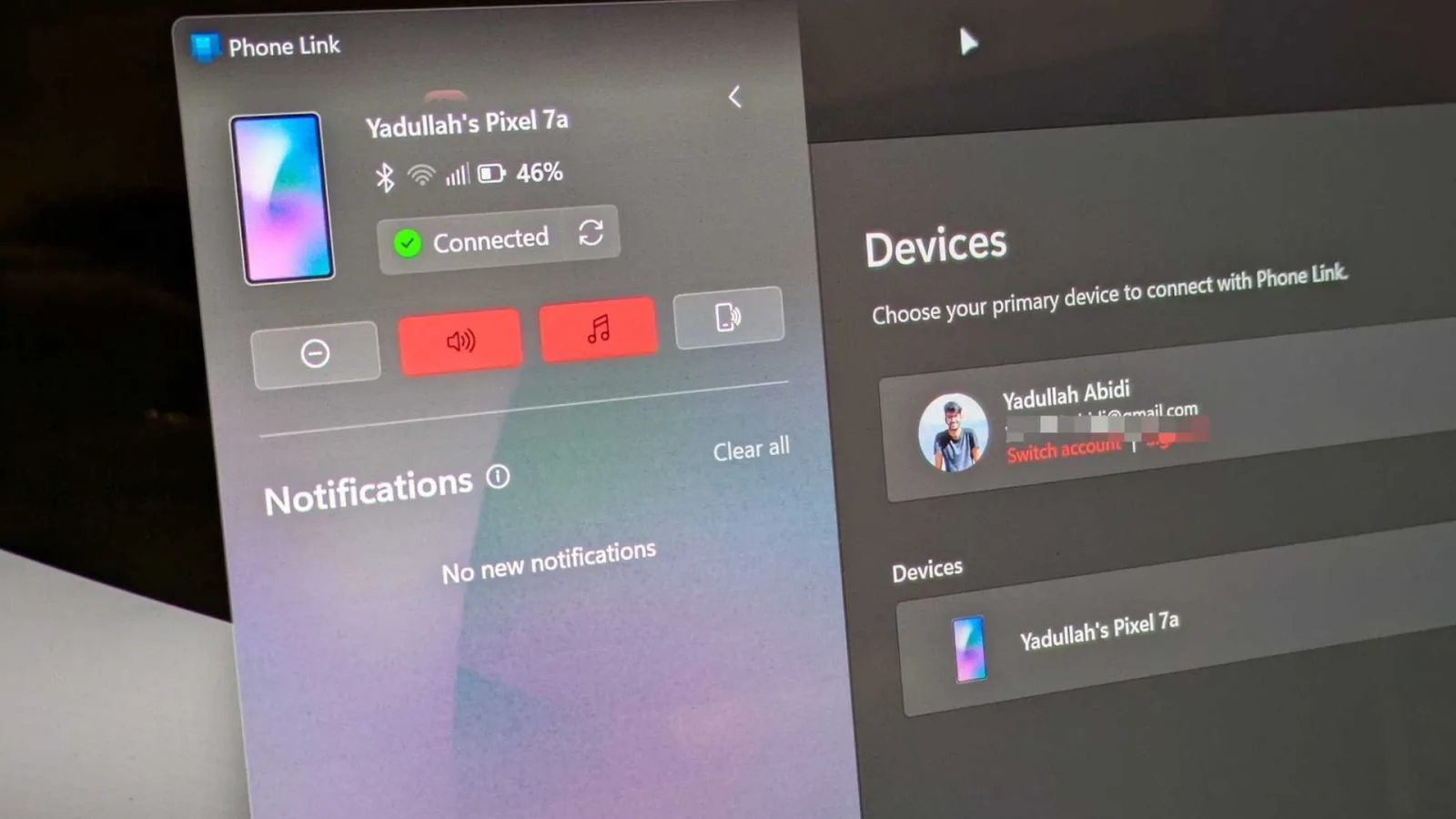 Phone Link تنها اپلیکیشنی است که برای اتصال گوشی به ویندوز به آن نیاز خواهید داشت