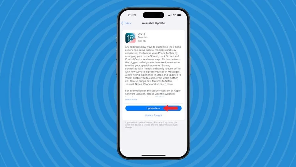  دانلود و نصب iOS 18