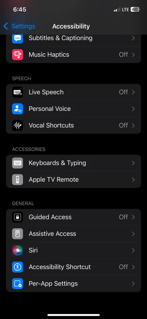 تنظیمات بروید > دسترسی‌پذیری > صفحه‌کلید و تایپ > Hover Typing