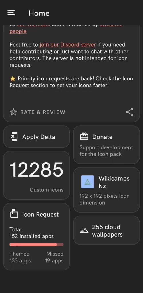 Delta Icon Pack