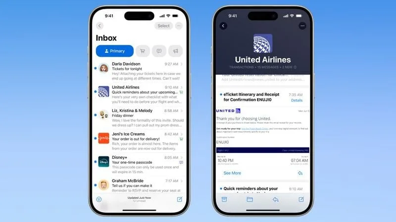 چگونه عکس مخاطبان را در Mail حذف کنیم