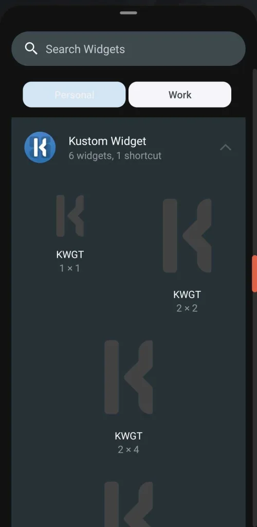 KWGT Kustom Widget Maker