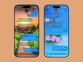 افزودن پس‌زمینه‌ دلخواه به پیام‌ها در iOS 26 چگونه است؟