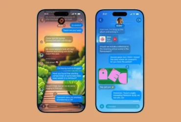 افزودن پس‌زمینه‌ دلخواه به پیام‌ها در iOS 26 چگونه است؟