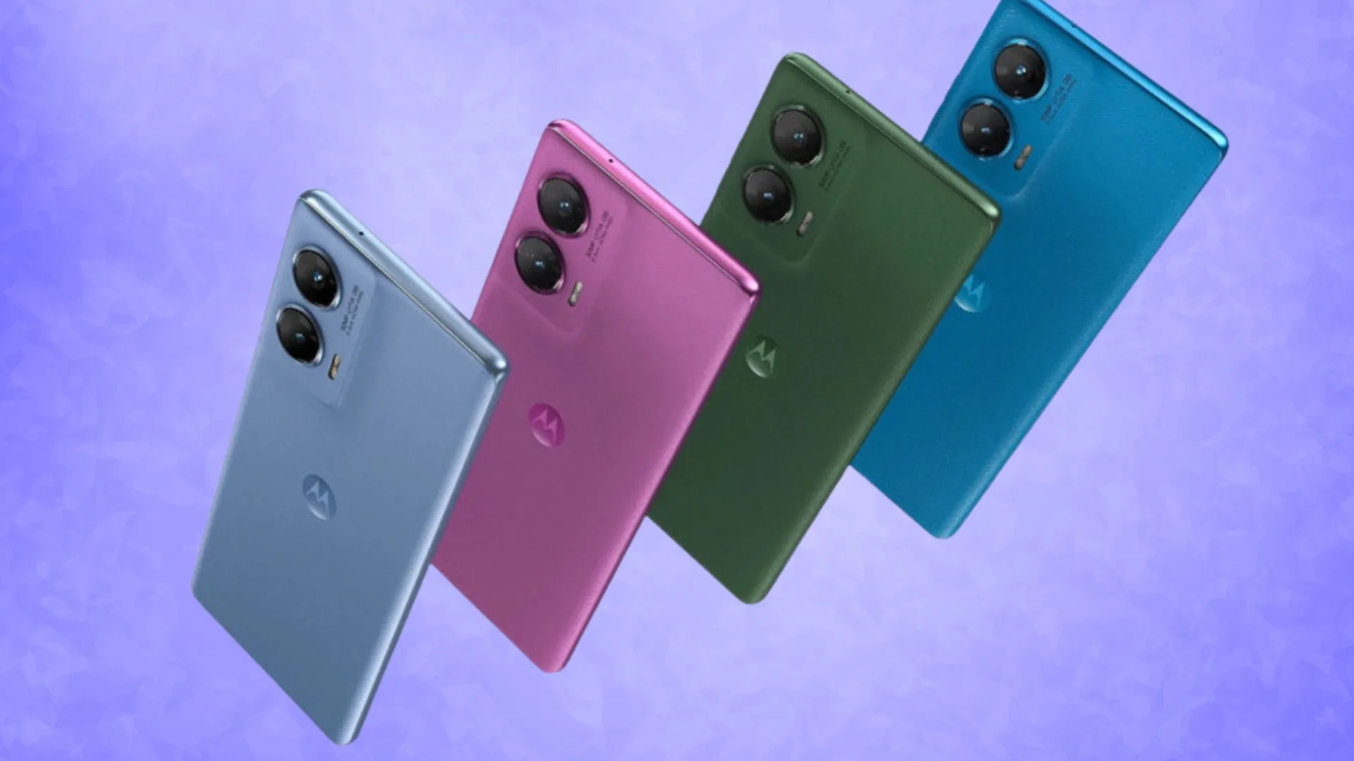 موتورولا Moto G96 با چهار رنگ Pantone و صفحه نمایش OLED با نرخ نوسازی ۱۴۴ هرتز عرضه شد